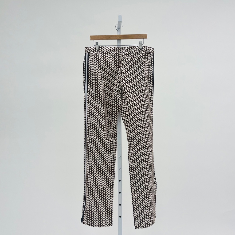 NWT Valentino Logo Print tracksuit jacket & pants set maroon and cream - Picture 4 of 7